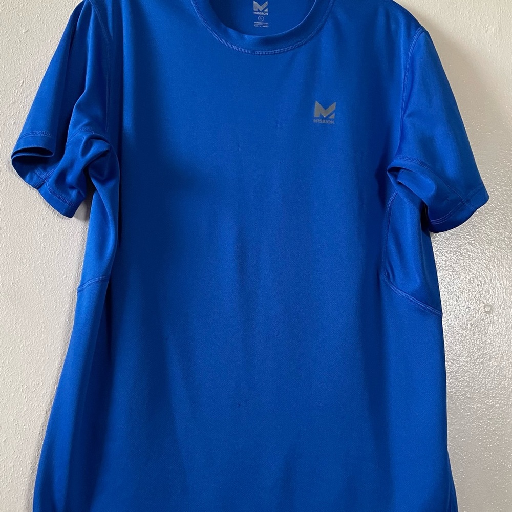 Blue Performance Tee - Picture 5 of 7